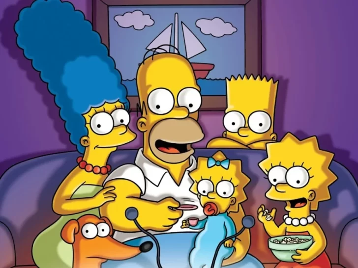 Aburrida en cuarentena, una familia creó su propia versión de la intro de Los Simpson