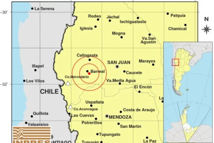 Un sismo ocurrido en plena madrugada se sintió en gran parte de San Juan