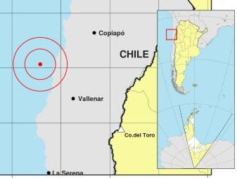 Enjambre de sismos en el Pacífico, sentidos en San Juan: a razón de uno cada dos horas