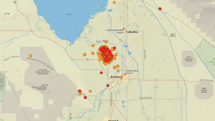 California es golpeada por un enjambre de más de 240 sismos y preocupa lo que vendrá