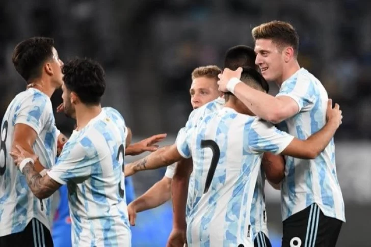 El Sub 23 argentino le ganó a Arabia Saudita en el último amistoso de cara a Tokio 2020