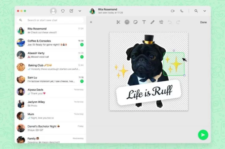 WhatsApp Web ya permite crear stickers personalizados: cómo hacerlos