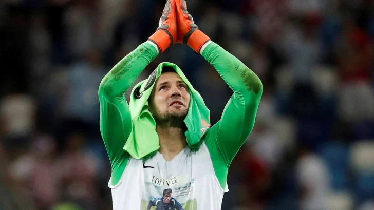 El emocionante gesto de Danijel Subasic, que FIFA amenazó con castigar