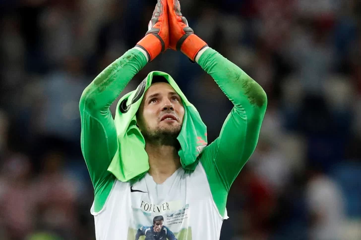 El emocionante gesto de Danijel Subasic, que FIFA amenazó con castigar