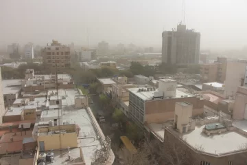 Después del calor sofocante, se espera la llegada de un intenso viento del sector Sur