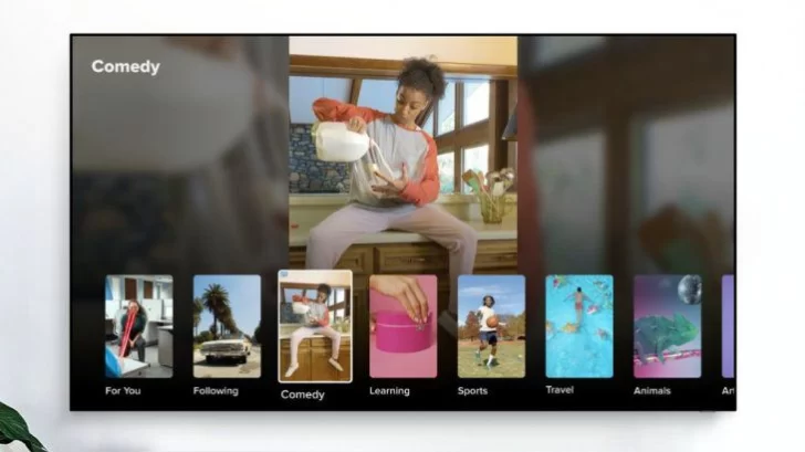 TikTok desembarca en los televisores con sus populares videos