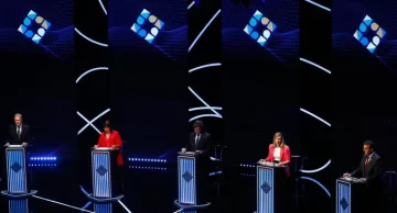 Con chicanas entre los cinco candidatos, el tema Seguridad abrió el segundo debate