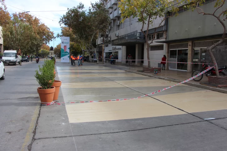 Gran avance en las obras de la semipeatonal