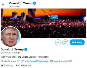 Twitter suspendió la cuenta de Donald Trump de forma permanente