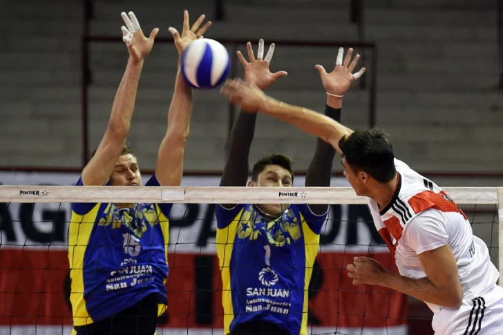 UPCN dominó el partido y le ganó por 3 a 0 a River: quedó a un paso de la semifinal