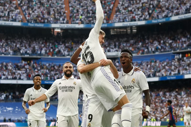 Real Madrid le ganó a Barcelona en un clásico tremendo