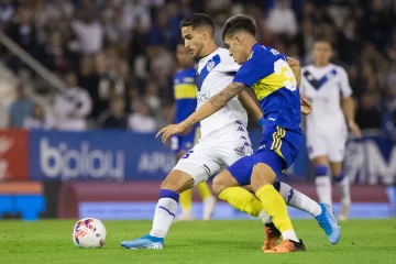 Vélez y Boca, en un partido cargado de imprecisiones, no se sacaron diferencias en Liniers