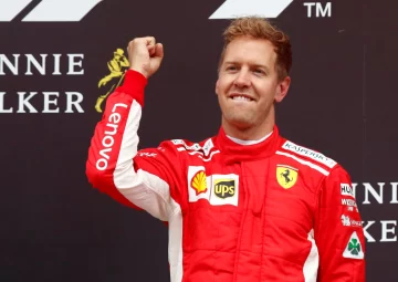 Vettel volvió a la victoria en Spa