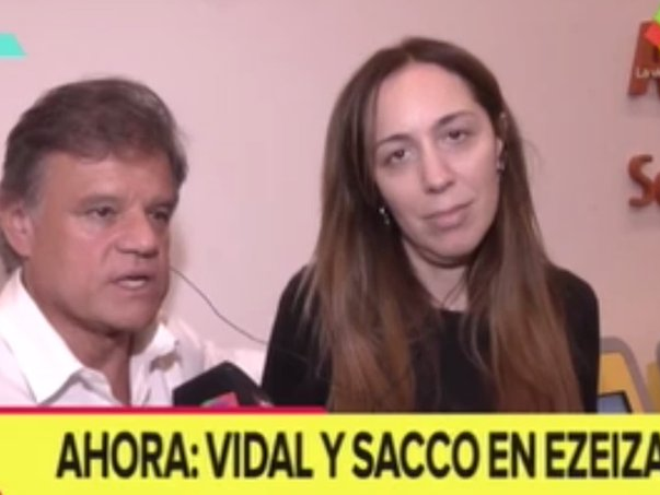 María Eugenia Vidal y Quique Sacco hablaron por primera vez de su romance