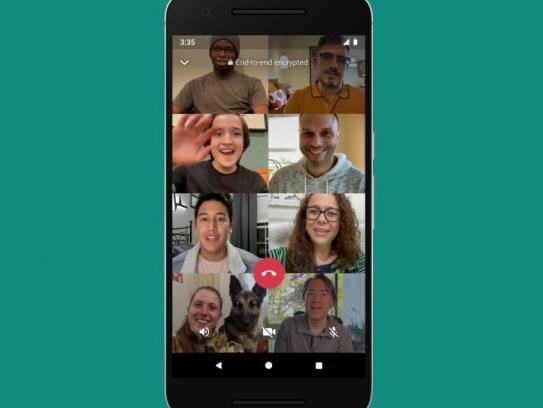 WhatsApp duplicó la cantidad de participantes en sus videollamadas