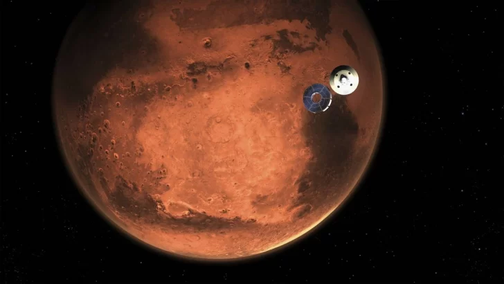 La NASA explicó el origen del arcoíris captado por el Perseverance en Marte