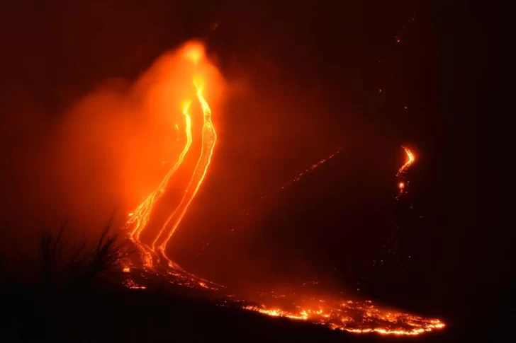 Alerta en Italia por la erupción del volcán Etna