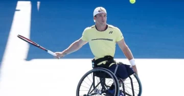 Gustavo Fernández se metió en la final de tenis adaptado