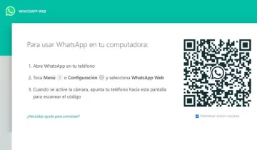 WhatsApp Web: mirá cómo iniciar sesión sin usar el código QR