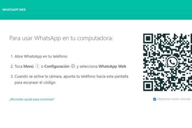 WhatsApp Web: mirá cómo iniciar sesión sin usar el código QR