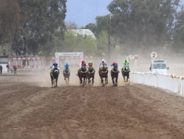 Hubo “puesta” entre dos caballos en el Domingo Faustino Sarmiento