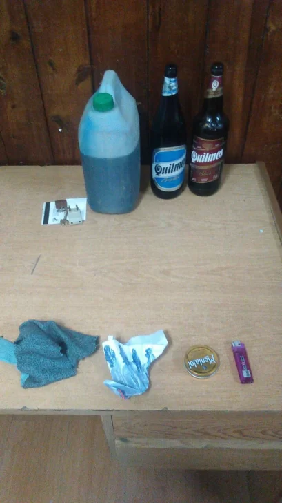 Detuvieron a un presunto activista mapuche con bombas molotov