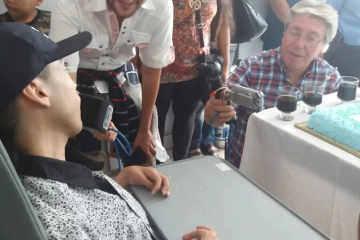 Horacio, el joven con discapacidad que cumplió su sueño gracias a la Policía