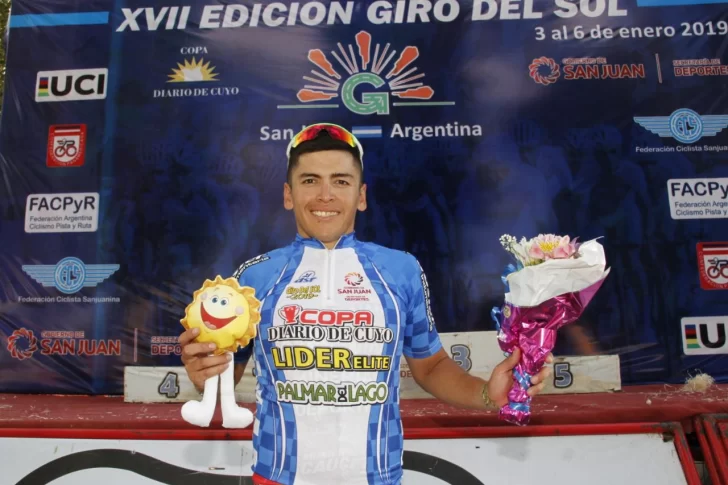 Nicolás Naranjo se adueñó de la primera etapa del Giro del Sol y manda en la general