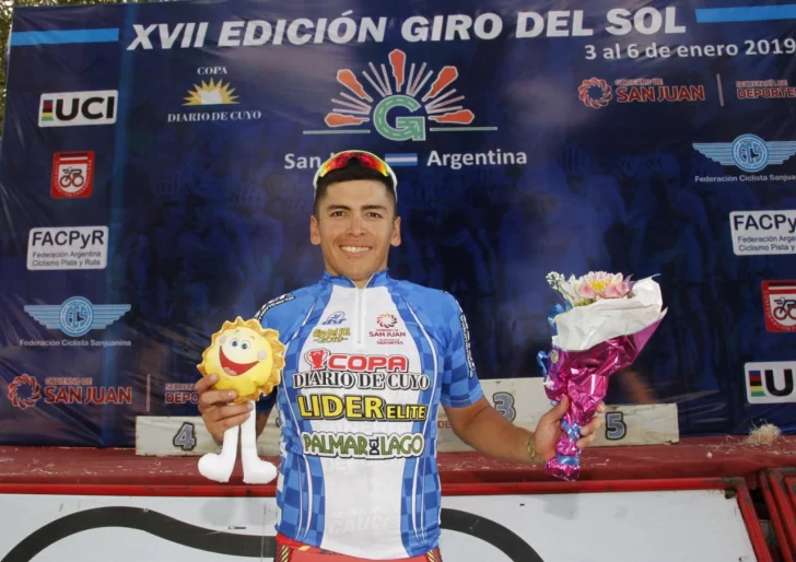 Nicolás Naranjo se adueñó de la primera etapa del Giro del Sol y manda en la general