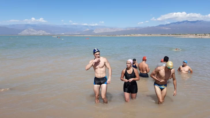 Los guardavidas rinden en el Dique de Ullum en la previa de la temporada de verano