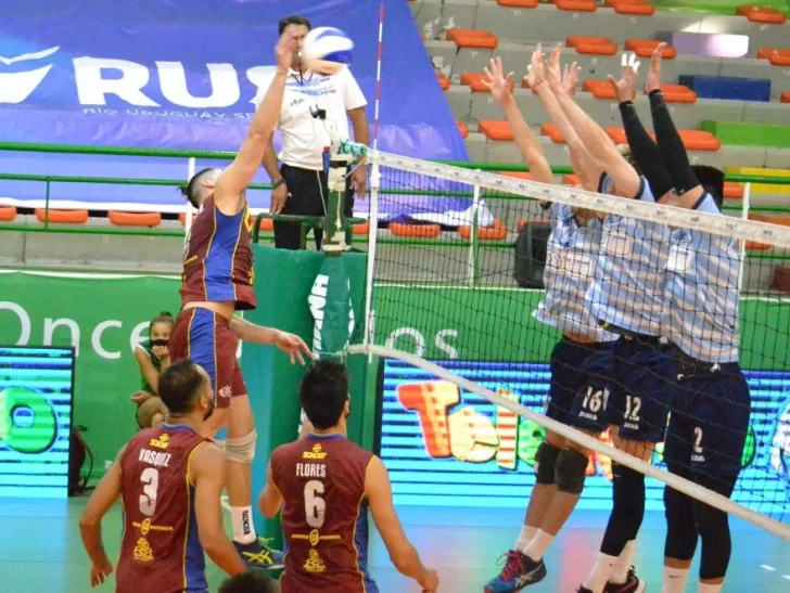 Liga de Vóleibol Argentina: UVT tuvo una previsible caída frente a Ciudad