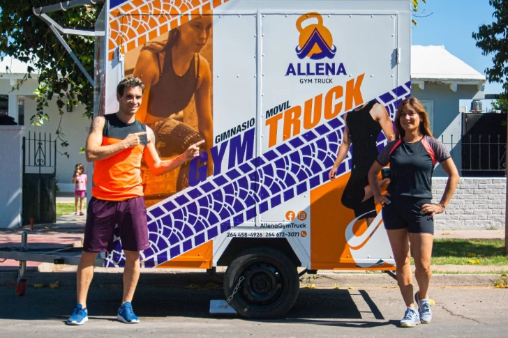 El primer Gym Truck de San Juan que rompe estructuras y propicia la actividad física al aire libre