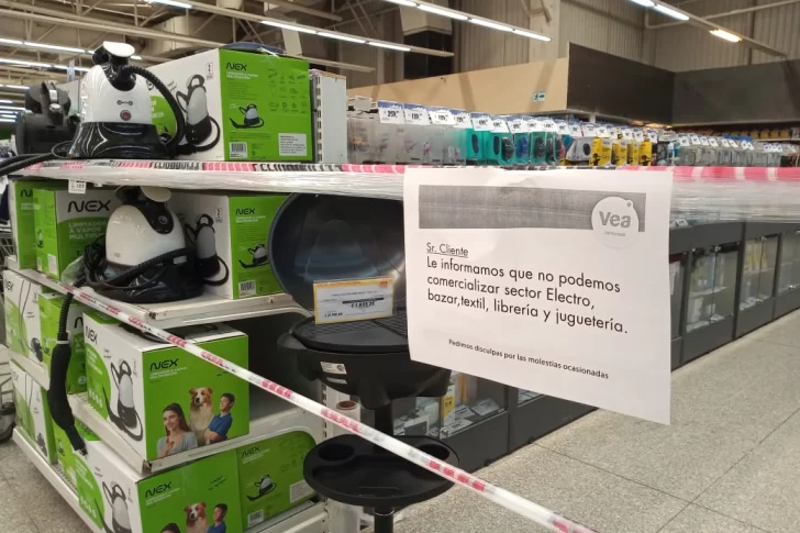 “Lealtad comercial”: cadenas de supermercados no venden productos no esenciales