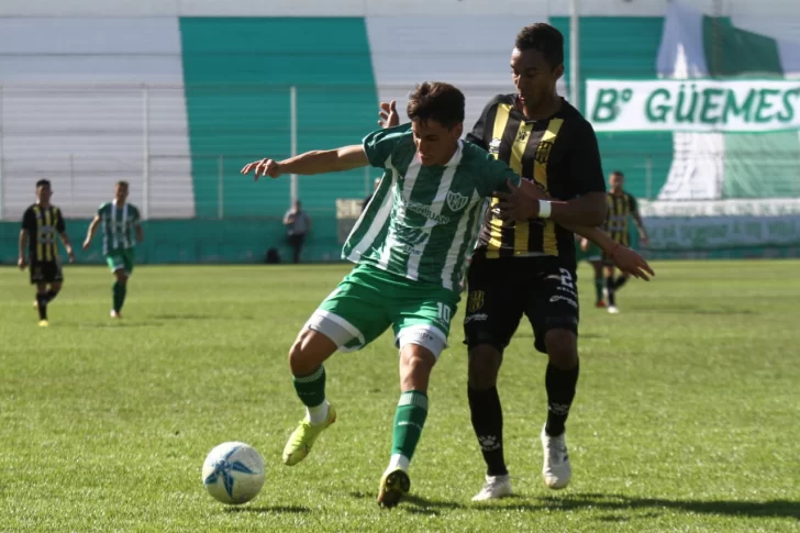 Desamparados rescató un empate en el final frente a Olimpo en el Serpentario