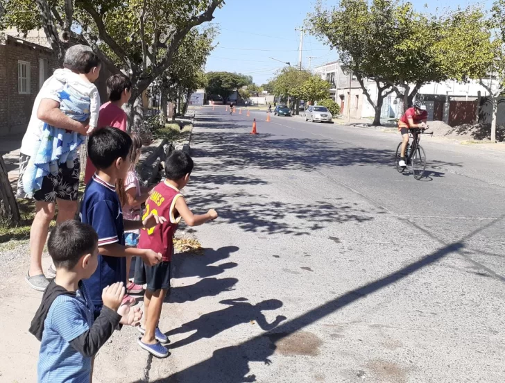 Los Brizuela tuvieron palco VIP para el Ironman