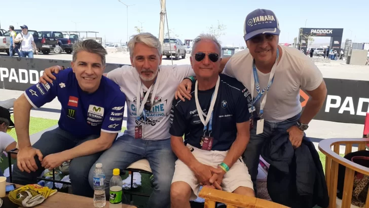 Bonaerenses fanáticos del Superbike y encantados de San Juan