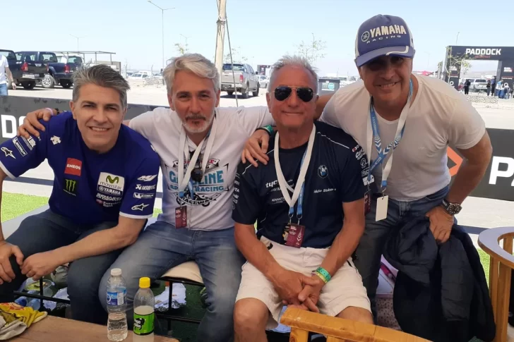 Bonaerenses fanáticos del Superbike y encantados de San Juan