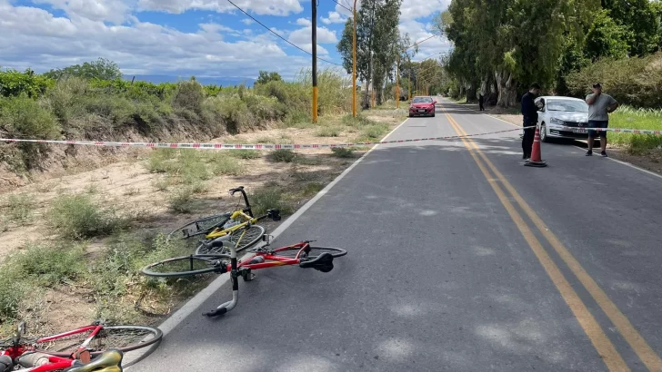 Un anciano salió a andar en bicicleta con sus amigos, se desplomó y murió en el acto