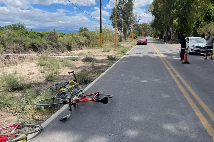 Un anciano salió a andar en bicicleta con sus amigos, se desplomó y murió en el acto