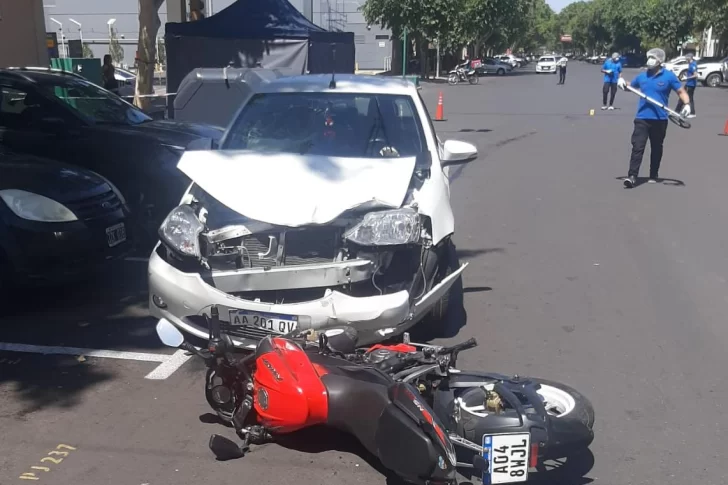 Tragedia en el centro: cómo fue y qué dijo la automovilista colombiana que chocó a la víctima