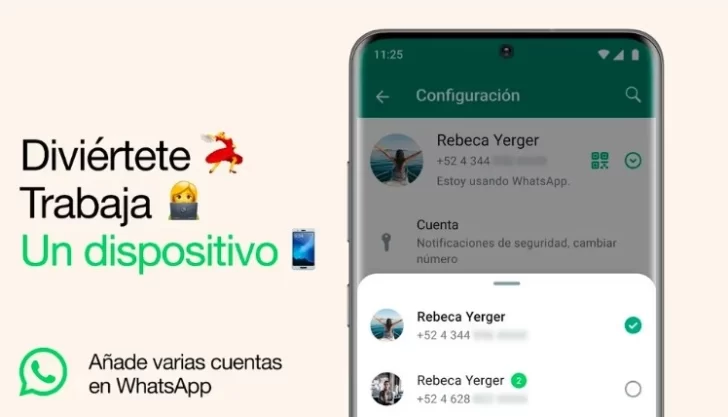 Ya es posible tener dos cuentas de WhatsApp en el mismo dispositivo: el paso a paso para activar la función