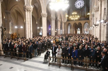 Rechazan violencia contra CFK en una misa por la paz en Luján