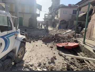 Las primeras imágenes del terrible terremoto de 7.2 que sacudió a Haití