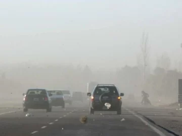 Se espera viento Zonda en dos departamentos