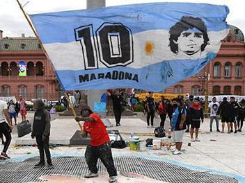 Maradona vive en la memoria colectiva