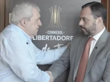 VIDEO: los presidentes de Boca y Fluminense llamaron a la paz en la previa del partido decisivo