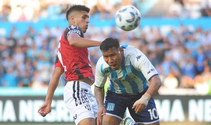 Racing no pudo con Central Córdoba, que se lo empató sobre el final en Avellaneda