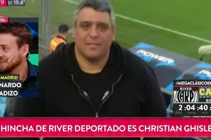 Ahora deportaron a un barra de River en Madrid