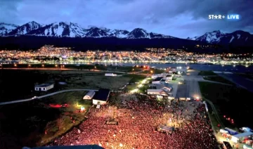 Chizzo de La Renga apuntó contra Milei durante un show en Ushuaia mientras cantaba “Panic Show”