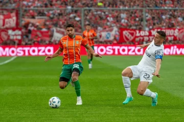 Matías Giménez fue titular en la igualdad sin goles de Independiente